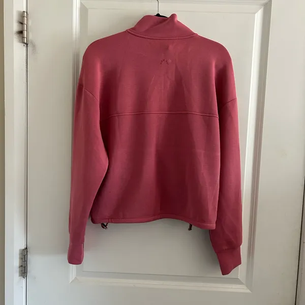 Varley Dusty Rose Half-Zip Turtleneck Pullover - Image 5