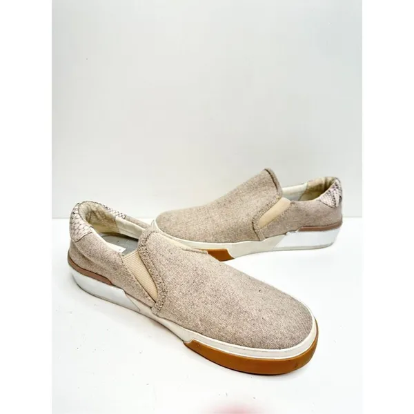 Dolce Vita Sneakers Womens Size 6 Zaylor Tan Low Top Slip On Casual‎ Shoes - Image 4