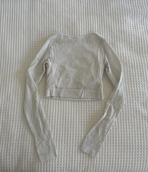 Lululemon Ebb To Street Cropped Long Sleeve - Image 2