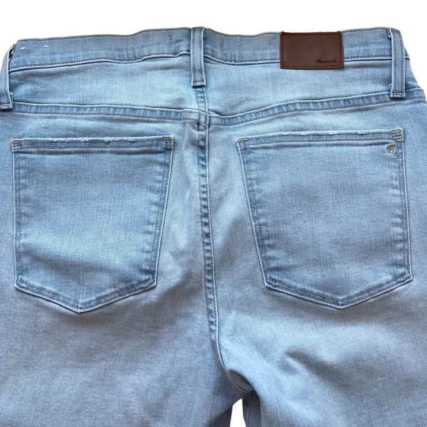 Madewell 9” Mid-Rise Skinny Crop Jeans – Asbury Wash – Size 31 - Image 8
