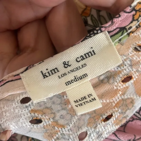 Kim‎ & Cami Floral Short Sleeve Tee - Multicolor - Image 6