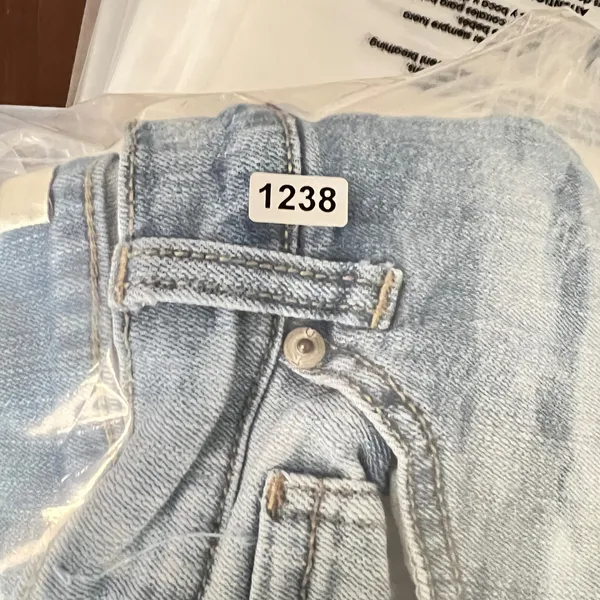 1238 |‎ KanCan Distressed Ripped Skinny Jeans Light Wash Blue Womens 28 - Image 8