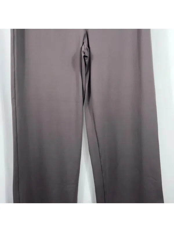 Halara Grey Button Front Wide Leg Pants Gray Size undefined - Image 3