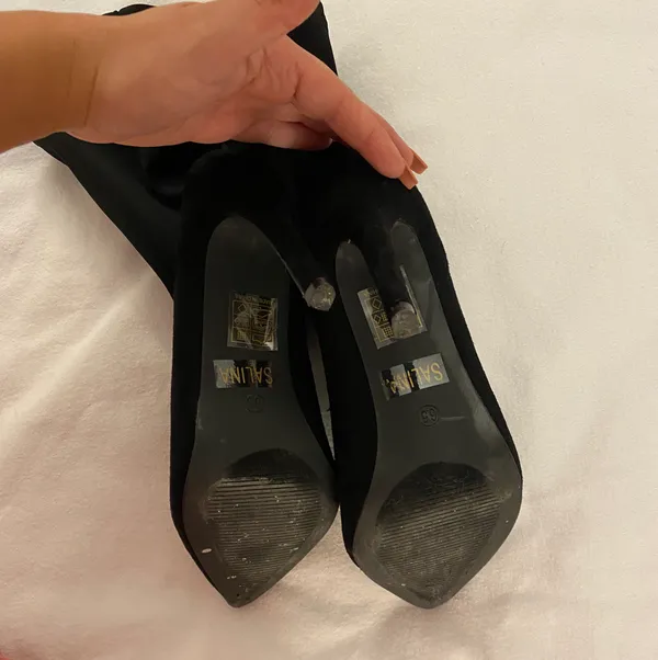 So Me Black Booties Size 6.5 - Image 3