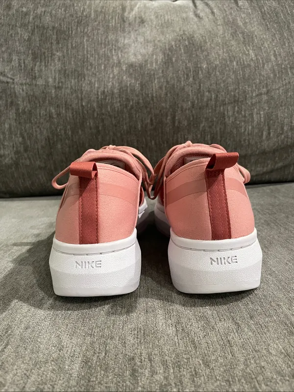 Nike Court Vision Alta Platform Sneakers In Rust Pink Size 10 - Image 12