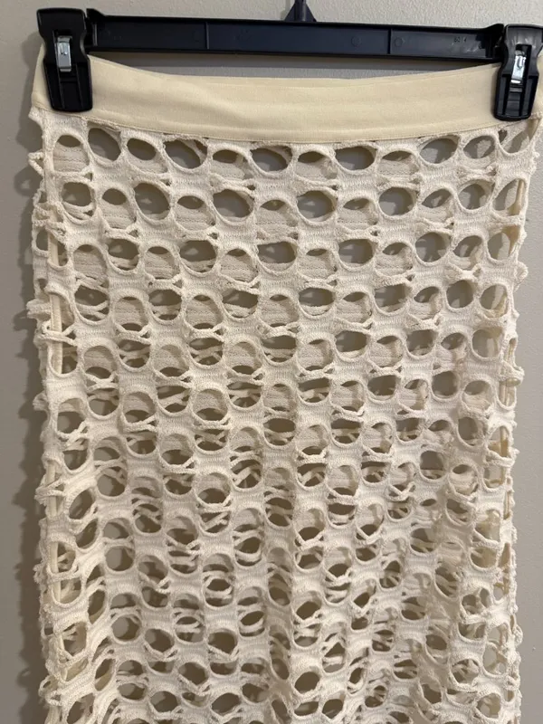 Zara Mesh Midi Skirt - Image 5