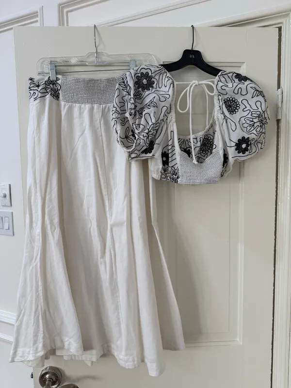 Free People Two-Piece Skirt Set - Image 4