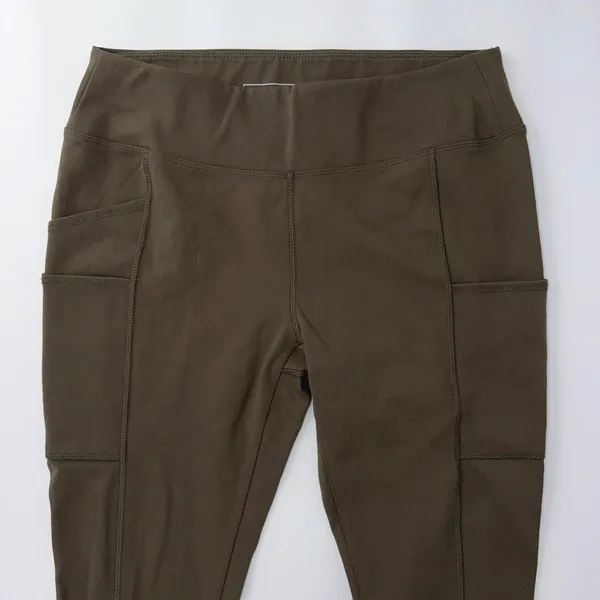 Carhartt Force Utility Leggings Olive Green Pocket Fitted Pants Size S (4-6) - Image 3