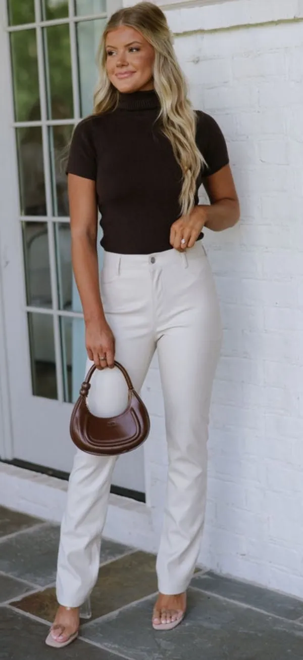 These Three Boutique Leather Pants - Image 10