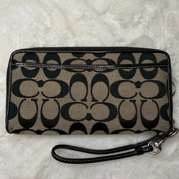 Coach Black Wristlet Wallet - Image 2