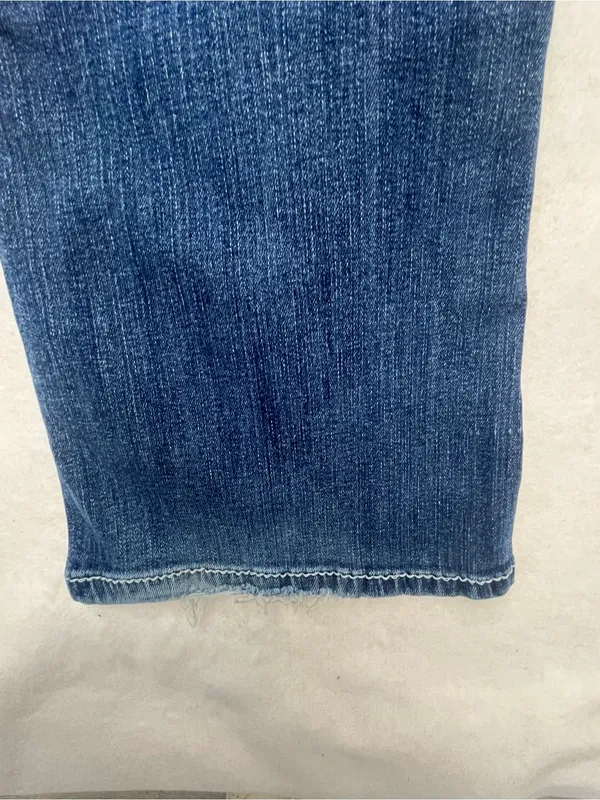 Ariat Real Denim Women’s Marine Blue Entwined Mid Rise Bootcut Jeans Size 32R - Image 7