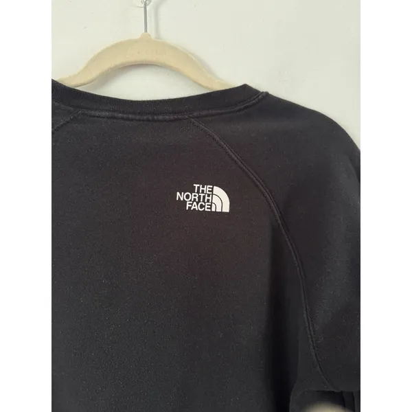 The North Face Women’s Crewneck Sweatshirt Black Mountain Graphic Size Medium - Image 4