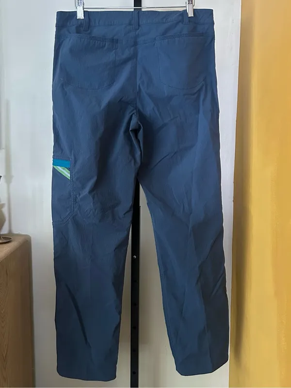 Title Nine Women's Hiking Pants Climbing Outdoor Athletic Gorpcore Blue‎ Size 8 - Image 4