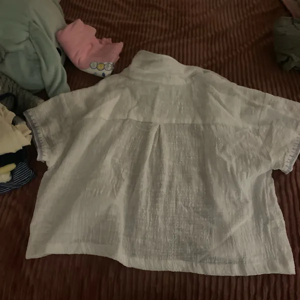 Button Up White Size L - Image 5