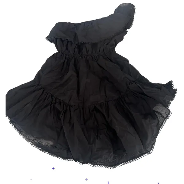 Free-people Women's Black and Navy Casual-dresses - Image 3