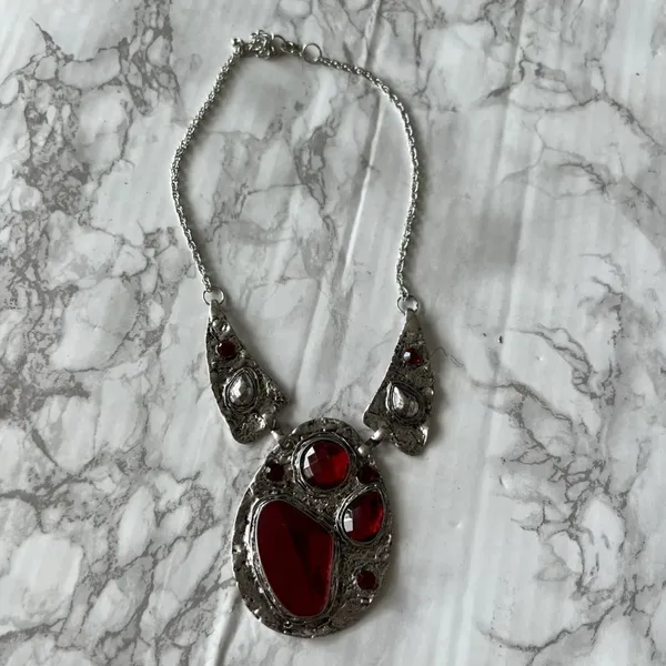 Boutique jewelry set Red - Image 4