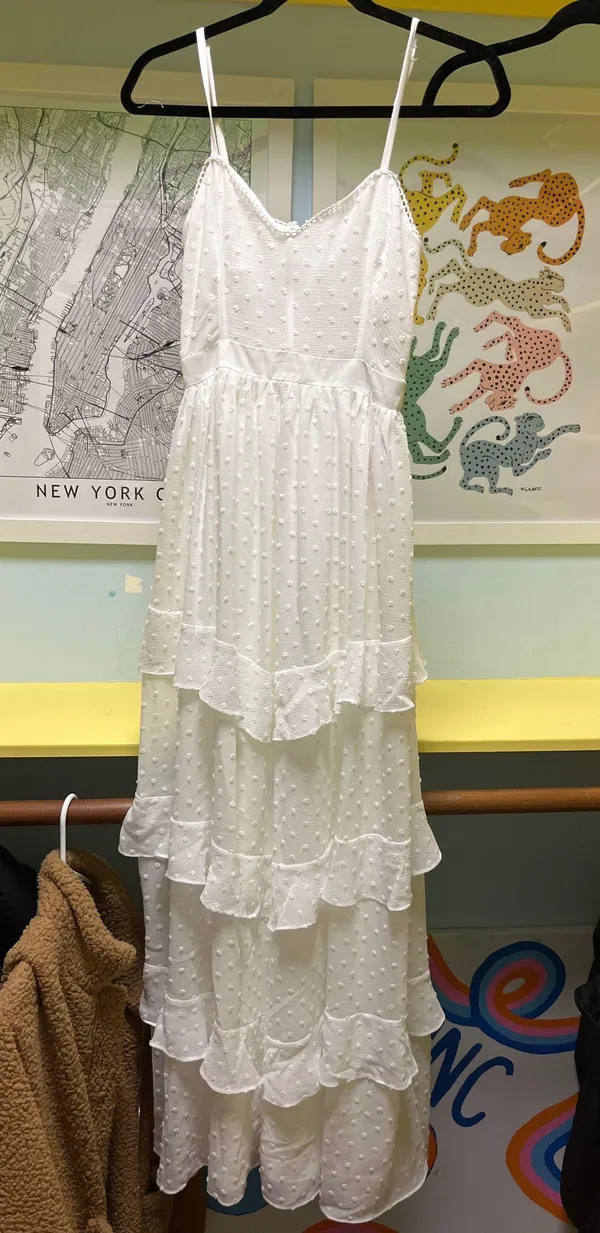 Fame and Partners Maxi White Dress - Image 2