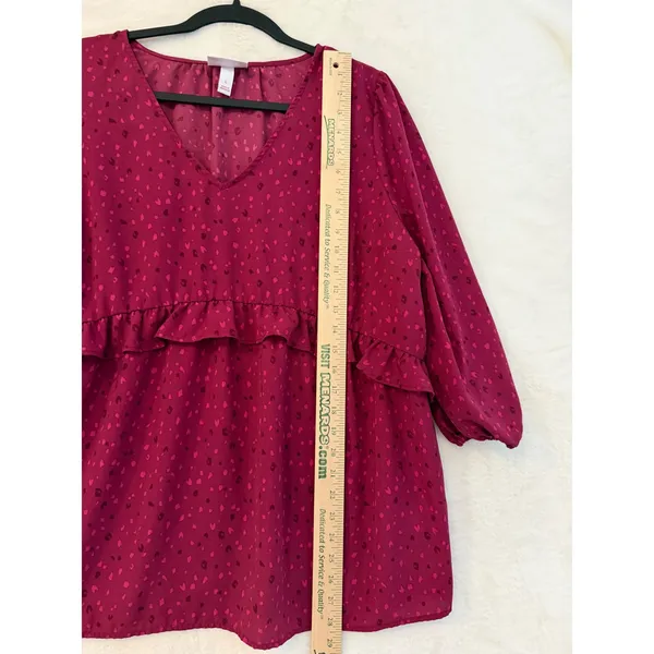 Sonoma Maternity V-Neck Empire Waist Midi Dress and Isabel Maternity top - Image 9