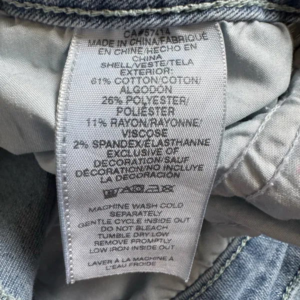 True Religion Halle High Rise Super Skinny Jeans Light Blue size 30 - Image 12