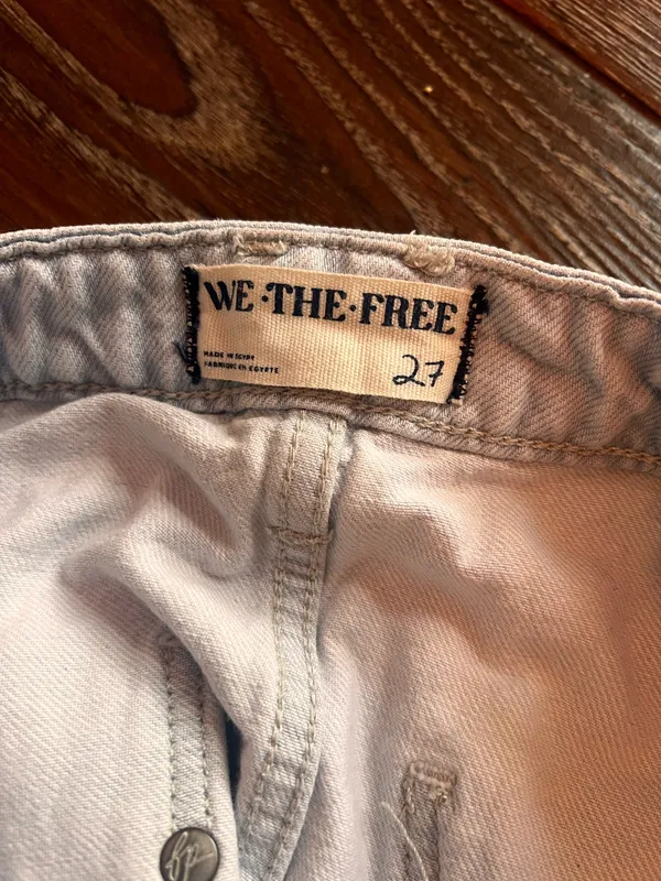 Free People Jean Shorts - Image 3