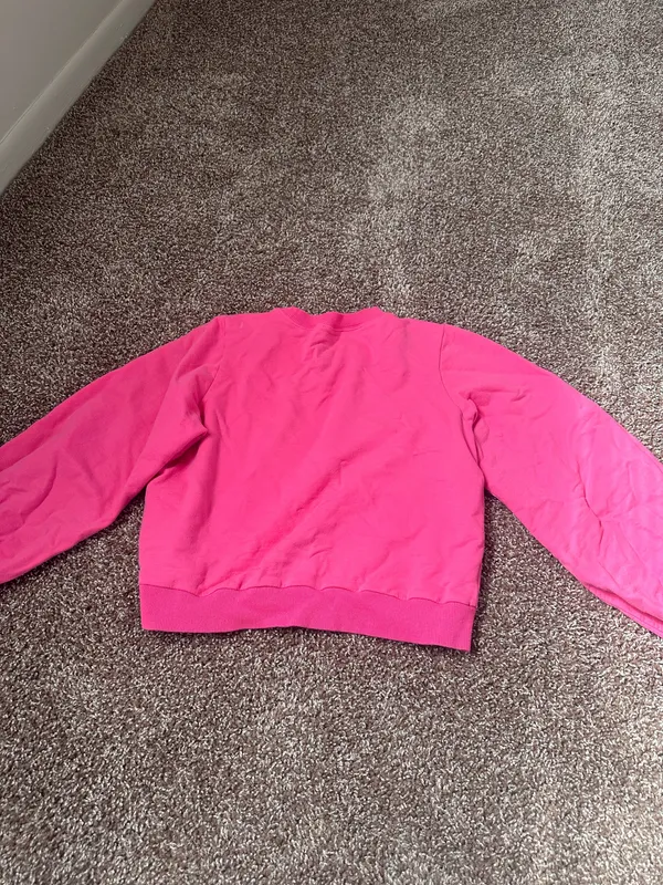 Nebraska cropped crew neck Pink - Image 2
