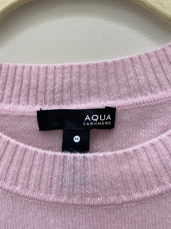 Fitted Cashmere Crewneck Sweater - 100% Exclusive - Image 4