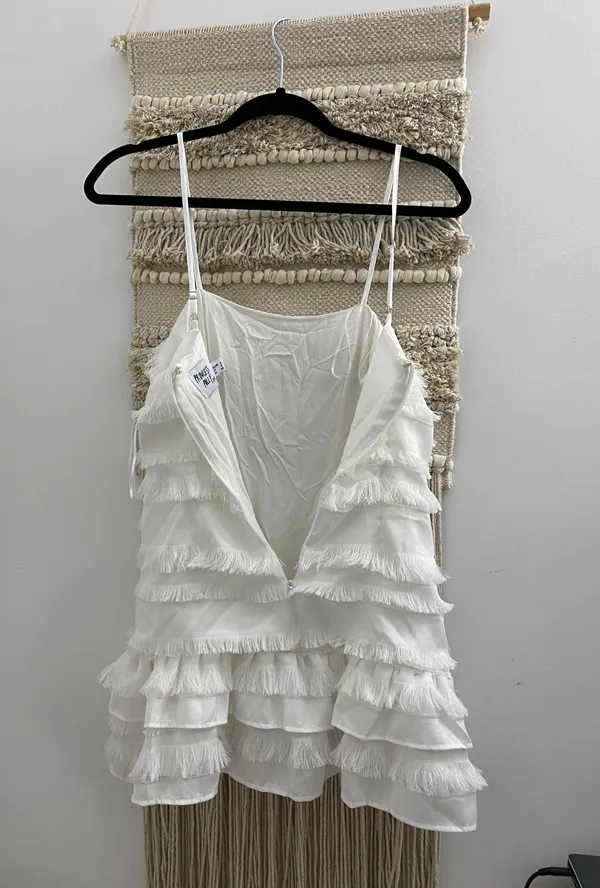 Princess Polly White Mini Dress - Image 4