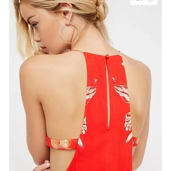 Free People “Back To You” Long Boho Dress Size Medium - Image 3
