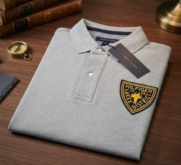 Tommy Hilfiger Men's 'TH 1954 NYC' Short Sleeve Polo Shirt - Image 3