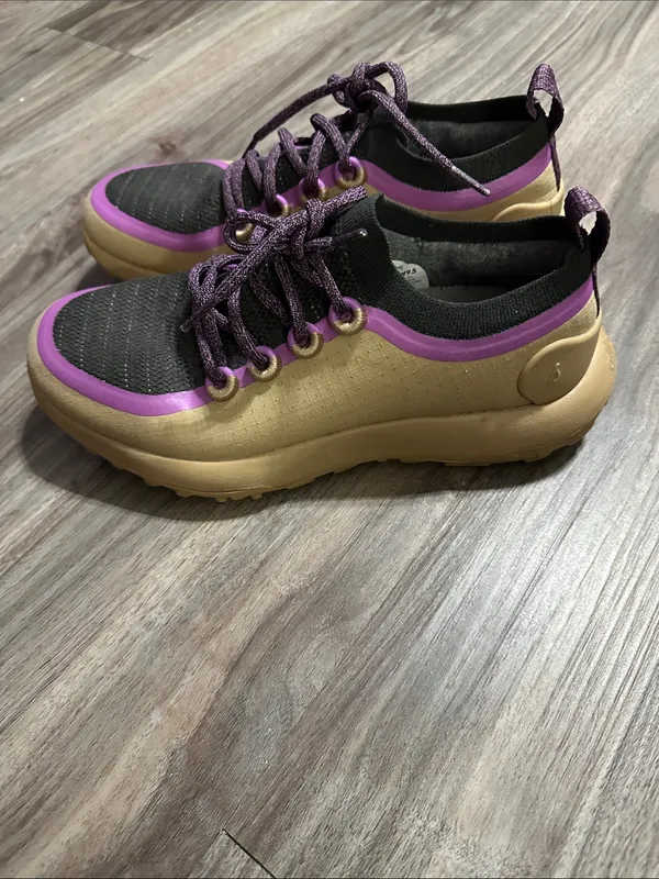 allbirds Purple and Tan Athletic Sneakers - Image 12