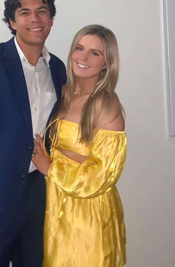 Revolve Satin Mini Dress - Image 3