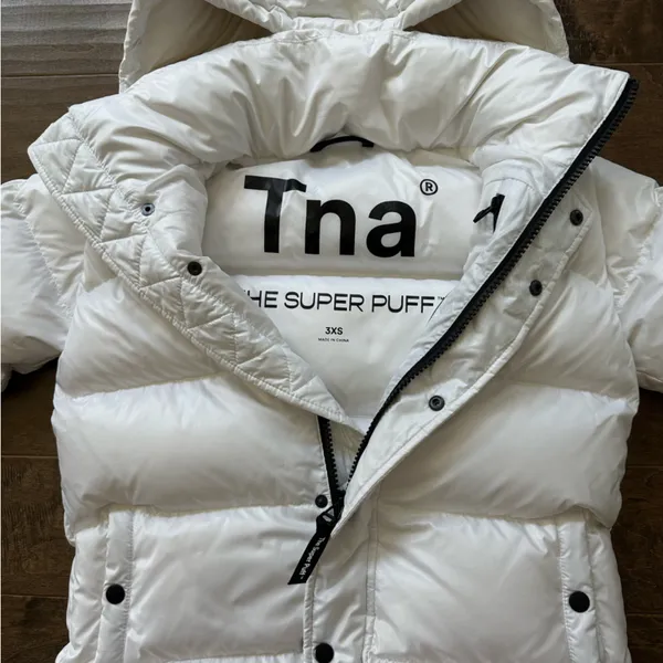 TNA Super Puff Aritzia Mid Length Puffer Coat - Image 8