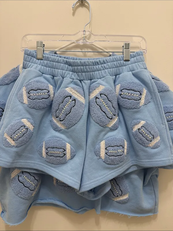 Queen of Sparkles Football Matching Set light blue - Image 5