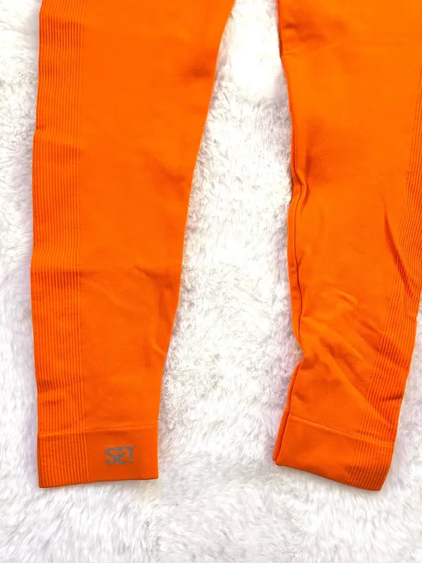 NWOT SET Active Sculptflex Seamless Workout Leggings High Rise Ribbed Small - Image 5