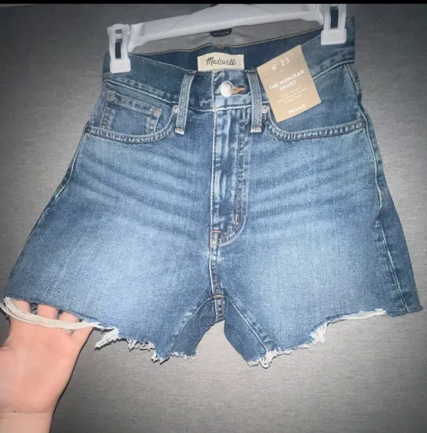 Madewell The Mom Jean Shorts - Image 2