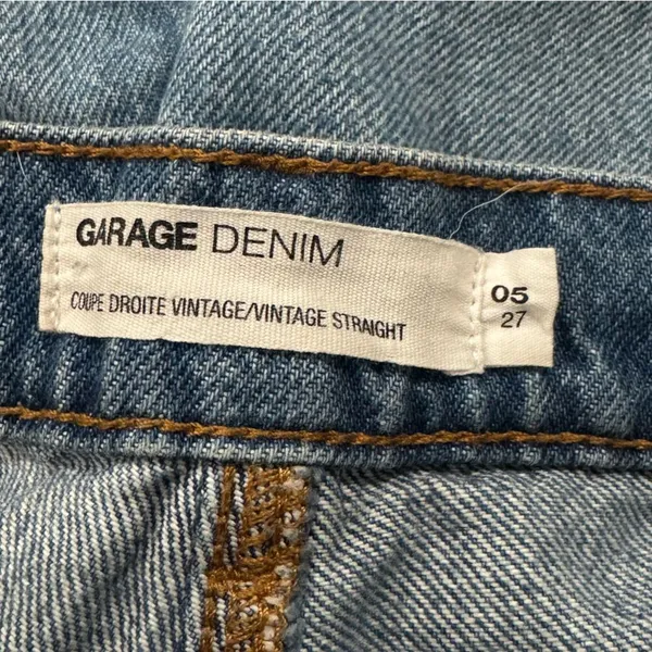 Garage Denim Vintage Straight Jeans Women’s 5/27 - Image 2