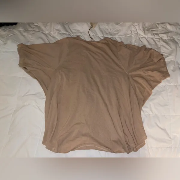 NWT Easel Soft Beige Top Size Large - Image 2