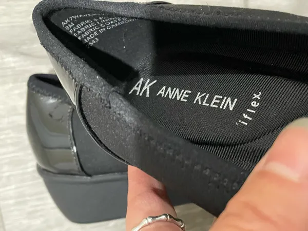 Anne Klein Black Flats - Image 6