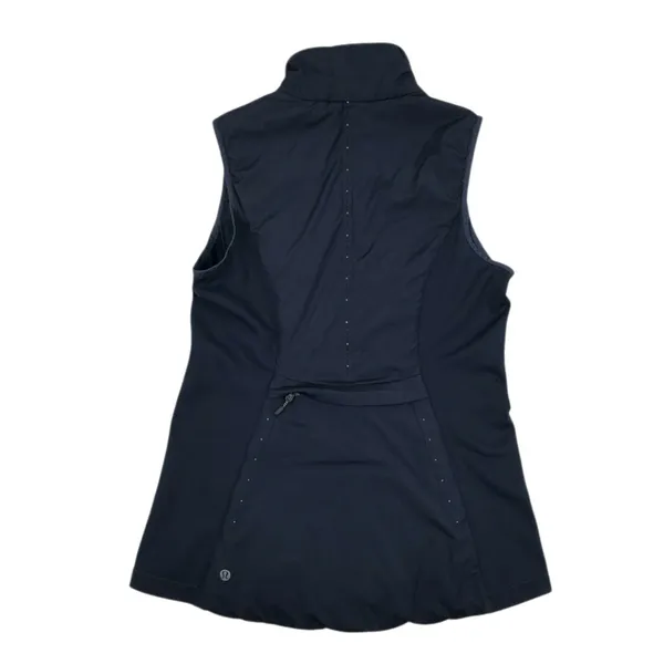 LULULEMON Run For Cold Vest Sz 8 Blue Thermoregulation Athletic Everyday Travel - Image 4