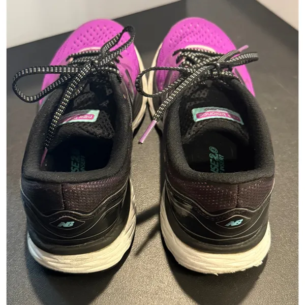 New Balance Womens 7.5 Solvi v2 Running Shoes Purple Black WSOLVRZ1 TruFuse - Image 7