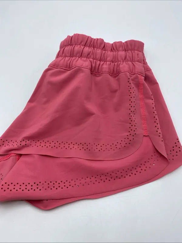 Lululemon Hit It Running Short Polar Pink W7AE1S Athleisure Perforated 4 Light - Image 6