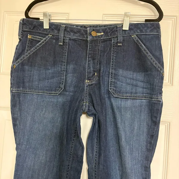 Carhartt Denim Curvy Fit Crops Size‎ 10 - Image 3