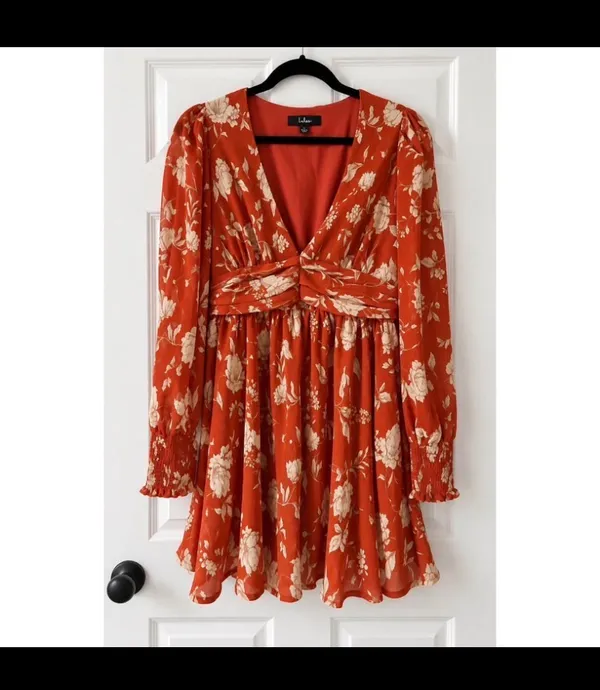 Lulus Floral Mini Dress - Image 3