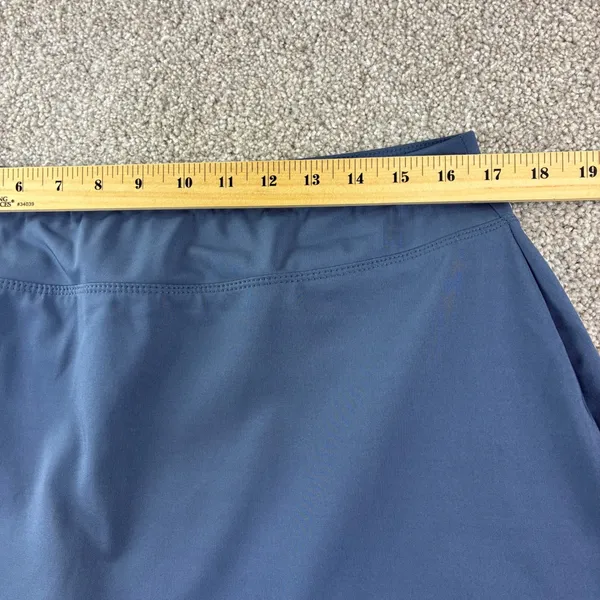 Tommy Bahama Golf Skort Women XL Blue Ruffle Hem Active Athletic Tennis‎ Skirt - Image 4