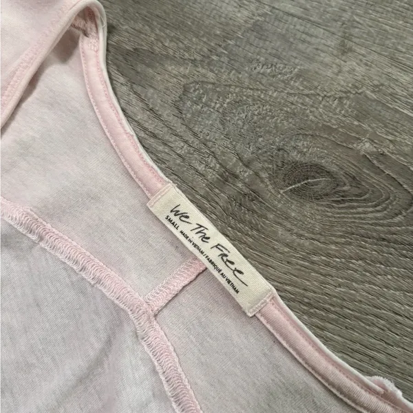 •WE THE FREE• ROSE PINK TEE - Image 4