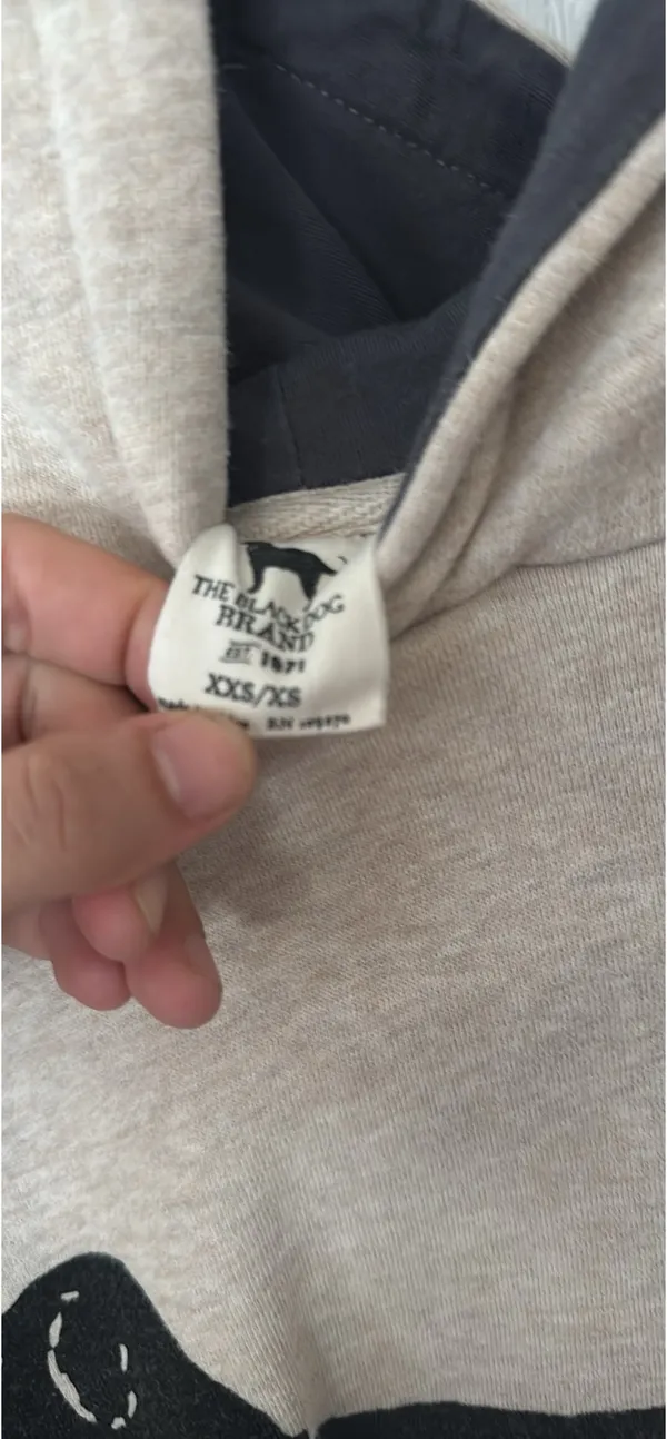 The Black Dog Sweatshirt Dress - Image 3