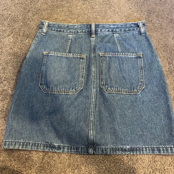 Hollister Mini Denim Skirt - Image 2