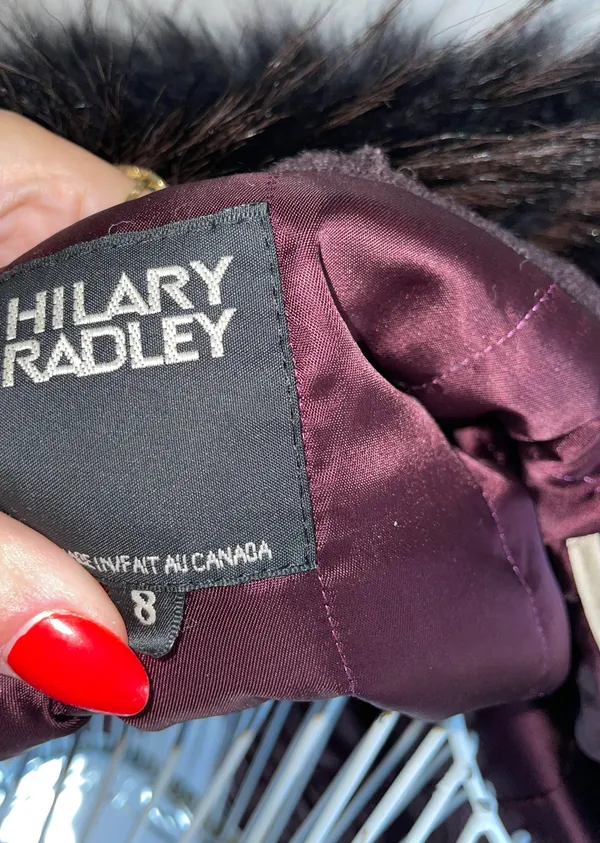 Hilary Radley Vintage Wool Coat - Image 3