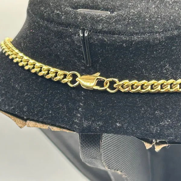 Real Gold Cuban Chain 5mm 22 Inch Mens Plated Miami Solid Layering Everyday - Image 4