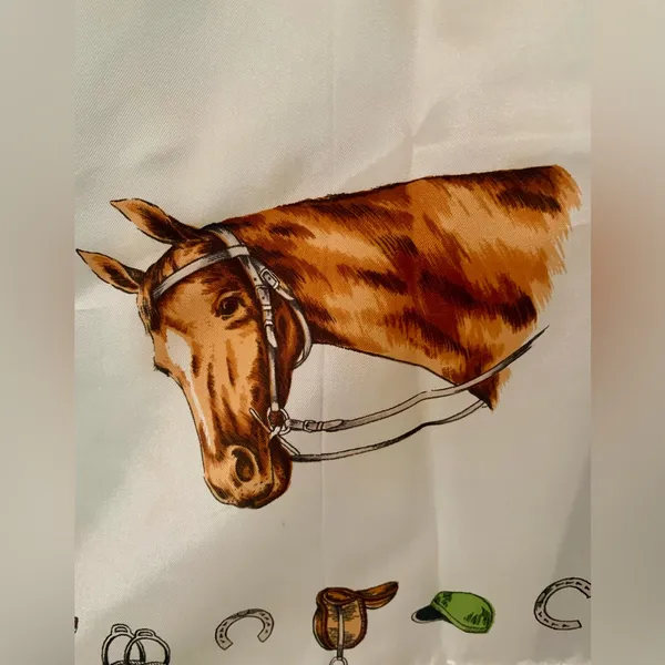 Vintage Specialty House Horse Scarf - Image 3
